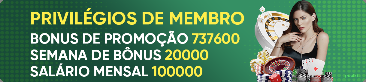 Cashback VIP popbis - reembolso semanal
